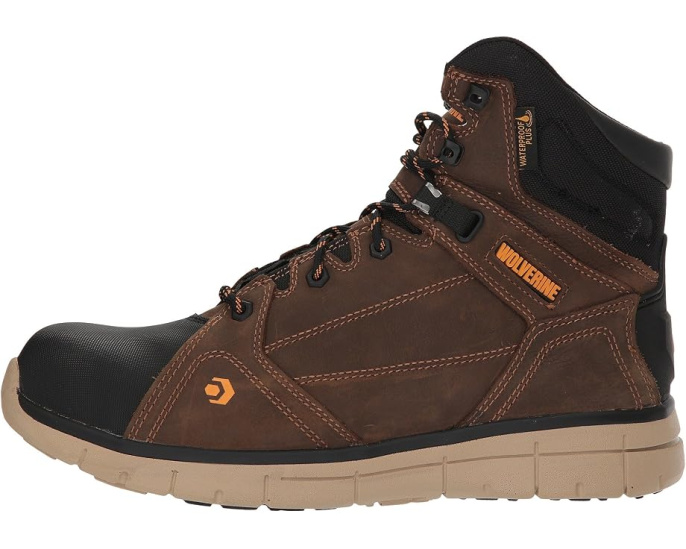 Ботинки Wolverine Rigger Mid CM с композитным носком