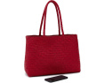 Madewell Кожаная сумка-тоут Handwoven Leather Tote с плетеным дизайном