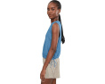 Топ Madewell Denim Cinched Shell с денимом и сборкой