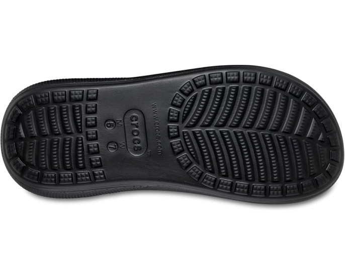 Crocs сандалии Classic Crush с высокой подошвой