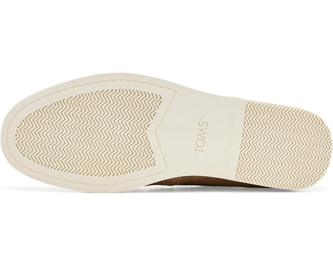 Замшевые лоферы TOMS Marcos на устойчивом каблуке