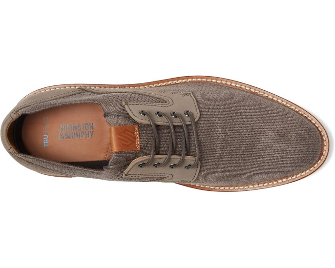 Johnston & Murphy оксфорды Upton Knit Plain Toe с памятью формы