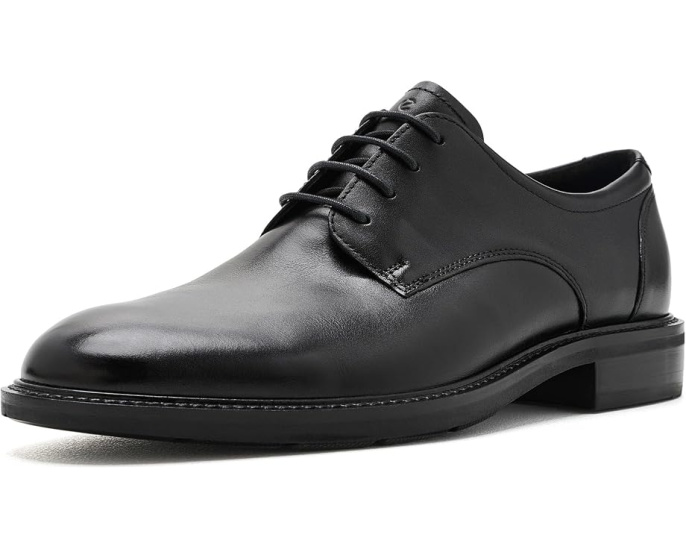 Туфли ECCO Prague Derby Plain Toe Oxford кожаные на шнуровке