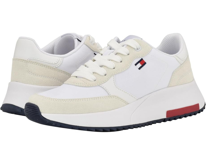 Кроссовки Tommy Hilfiger Zidya с ретро-дизайном и цветочным принтом