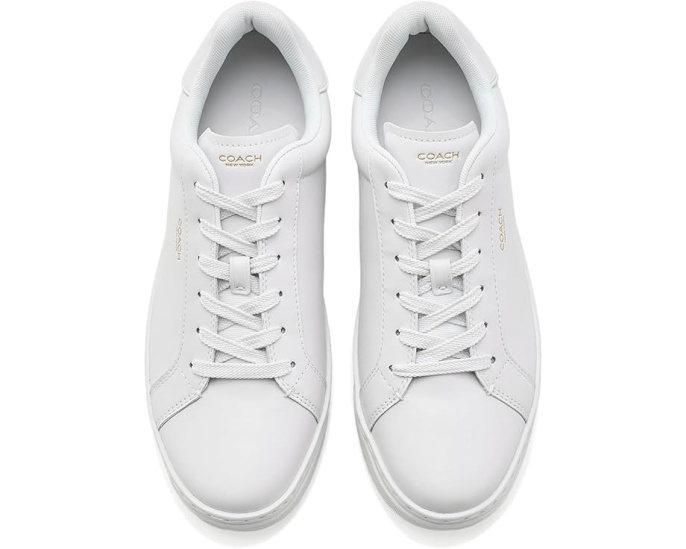 Кожаные кроссовки High Line Sneaker от COACH для повседневного образа