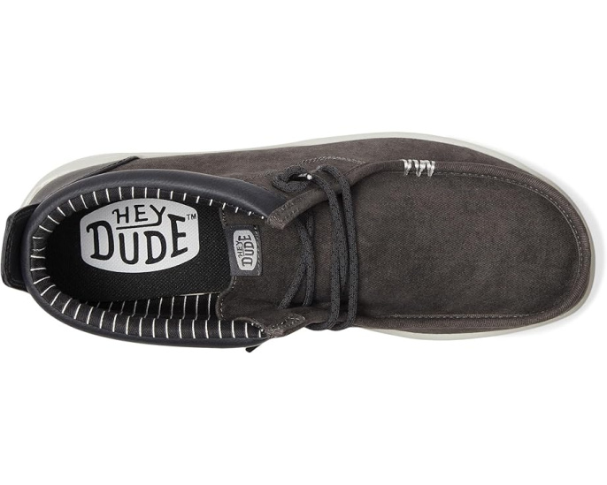 Лоферы Hey Dude Wally Mid Gripr Vin Classic из вощеного хлопка