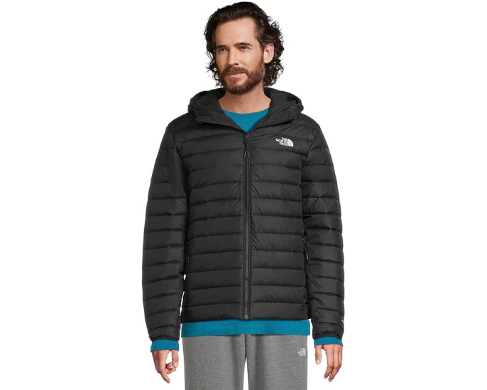 Классическая пуховая куртка The North Face с капюшоном