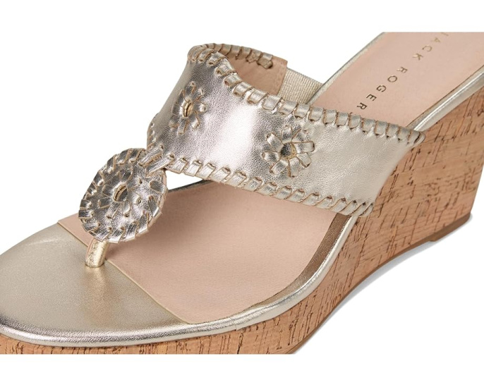 Jack Rogers Jacks High сандалии на платформе с поддержкой свода стопы