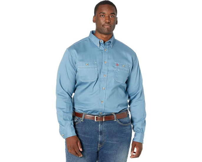 Ariat Work огнестойкая рубашка с вентиляцией Big & Tall