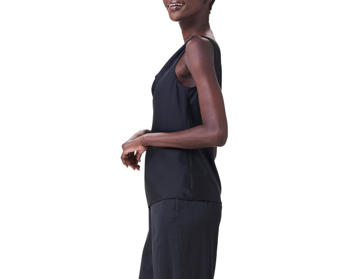 Топ Petite Crepe Drape Tank от NIC+ZOE с декольте