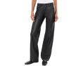 Брюки DAZE Keeper Low Rise Straight черные с прямым кроем