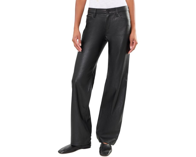 Брюки DAZE Keeper Low Rise Straight черные с прямым кроем