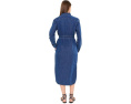 Джинсовое платье-рубашка Belted Denim Midi Lauren Ralph Lauren