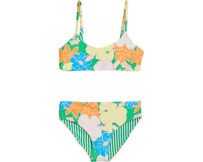 Детский купальник Maaji Kids Tropic Lei Utah с реверсивным принтом