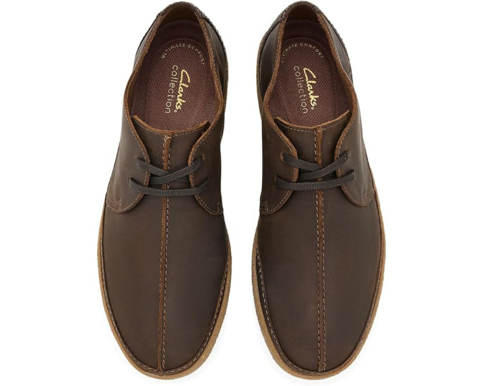 Кроссовки Clarks Smokeford Trek с кожаным верхом