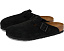 Биркенштоки Boston Soft Footbed из замши унисекс на пробковой стельке