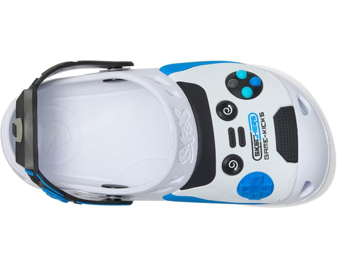 Детские светящиеся сланцы Skechers Zaggle Hydro Pointz с ремешком