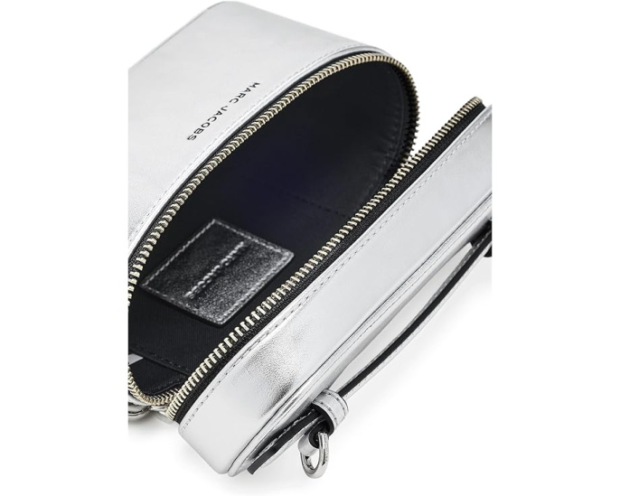 Косметичка Marc Jacobs с металлическим эффектом J Marc Vanity Bag