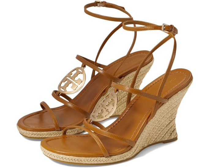 Босоножки Tory Burch Capri Miller на платформе 85 мм с ремешками
