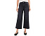 Anessa With Twisted Outseam Panel Raw Hem In Ink Black