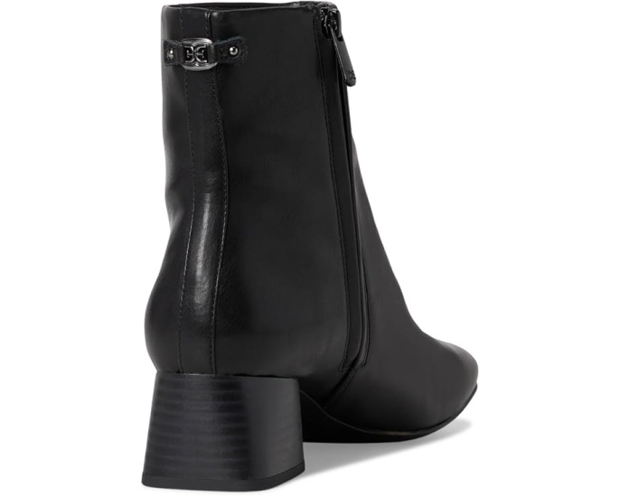 Ботильоны Sam Edelman Paige с квадратным носком и молнией сбоку