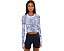 FP Movement Топ Tempo Ruched Layer Printed с принтом