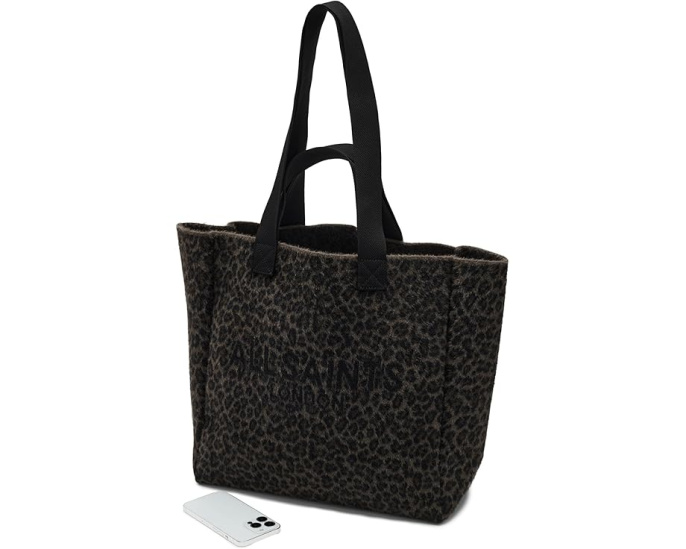 Сумка тоут AllSaints Izzy Fzzy Leppo из прочного полиэстера с двумя ручками