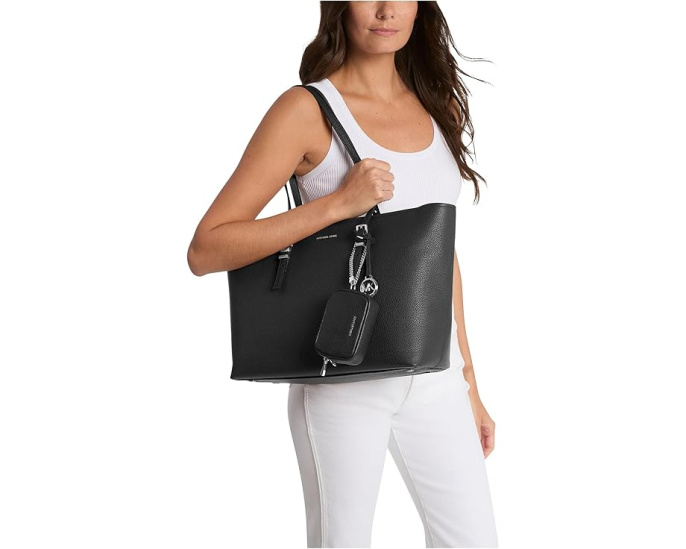 Большая сумка тоут Quinn с верхней молнией и регулируемыми ремнями MICHAEL Michael Kors
