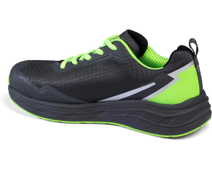 Кроссовки Sparco Lucas с композитным носком зеленого цвета