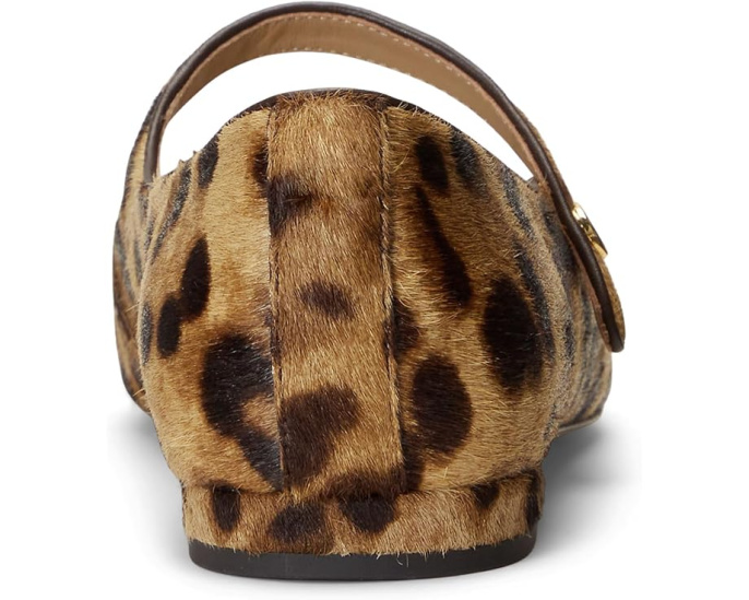 Балетки Lauren Ralph Lauren Londyn из леопардовой кожи