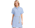 Платье-рубашка Half Placket с коротким рукавом от Lilla P