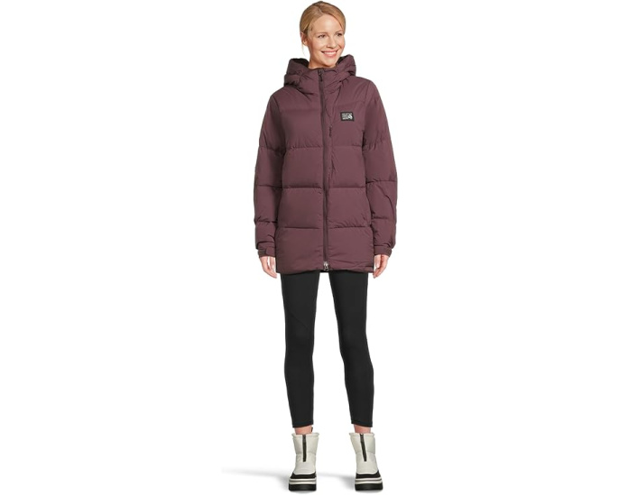 Парка Mountain Hardwear Nevadan Down с капюшоном и множеством карманов