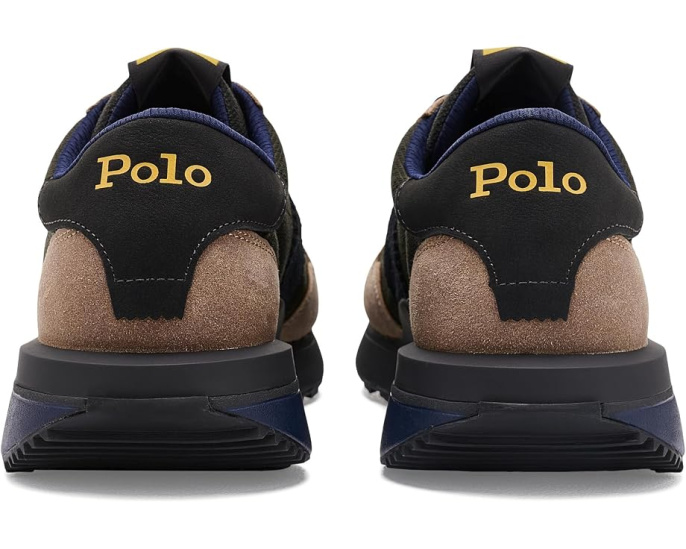 Кроссовки Polo Ralph Lauren Train 89 из замши и твида