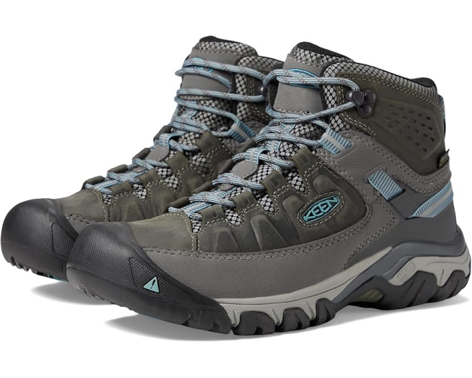 KEEN Targhee III Mid Waterproof треккинговые ботинки Magnet Atlantic Blue