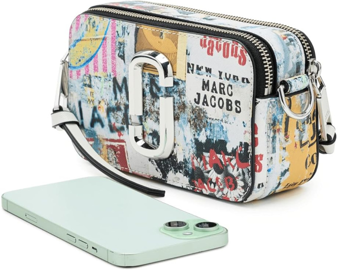 Кросс-боди сумка Marc Jacobs The Pop Americana Snapshot в горох