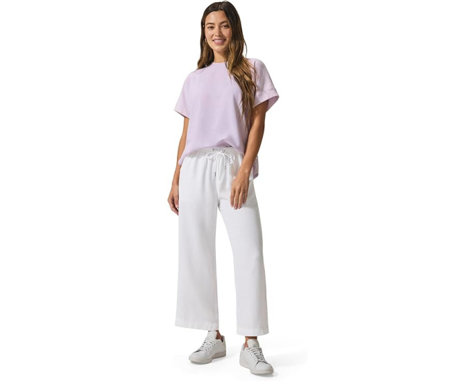 Брюки Splendid Angie Crop Wide Leg свободного кроя
