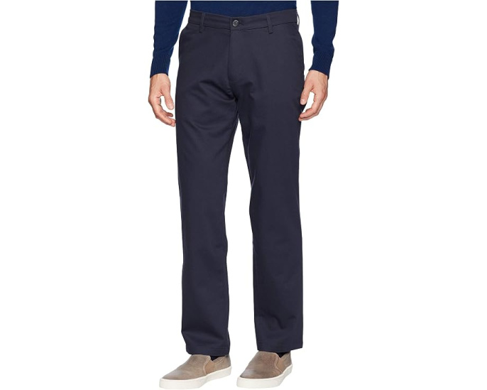 Брюки Athletic Fit Signature Khaki Lux Cotton Stretch от Dockers без складок