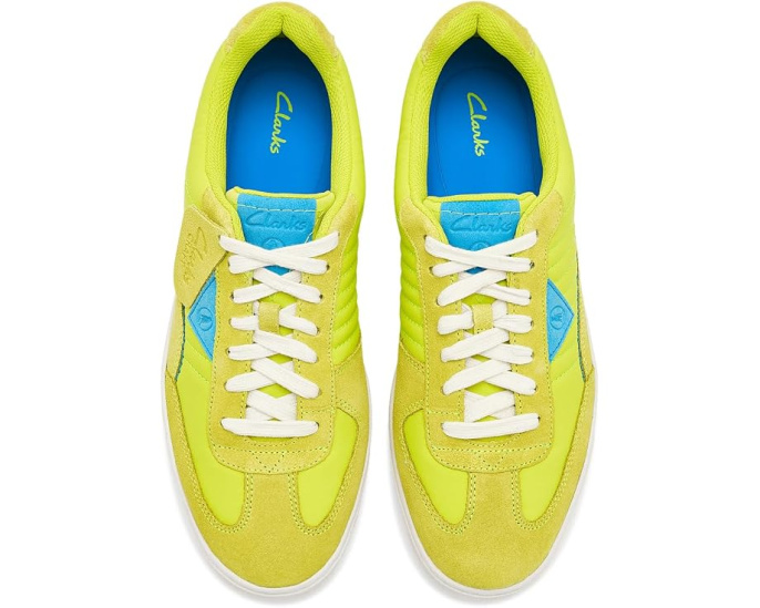 Кеды Clarks Craft Rally Ace из замши Pale Lime