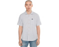 Рубашка Quiksilver Dobby Stripe Classic Woven с оксфордской полосой и нагрудным карманом