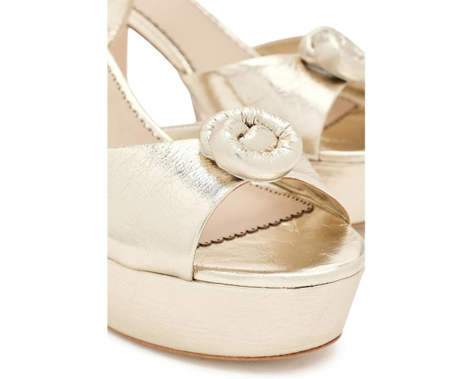 Arianna Metallic Platform Sandals