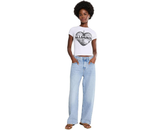 Футболка AllSaints Reflect Stevie Tee с графичным принтом