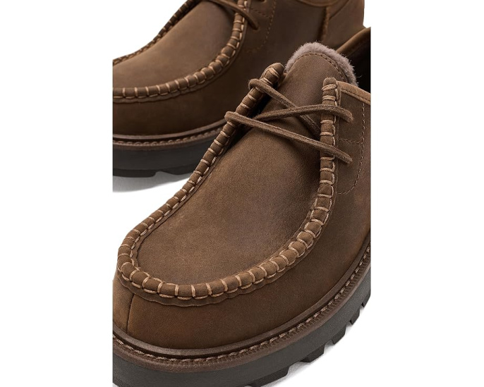 Кожаные ботинки UGG Loften с шерстяной подкладкой