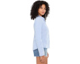 Оксфордская рубашка Free People Benny Slim Oxford синего цвета