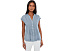 Блуза Voile Voyage Cross Stitch с коротким рукавом Tommy Bahama