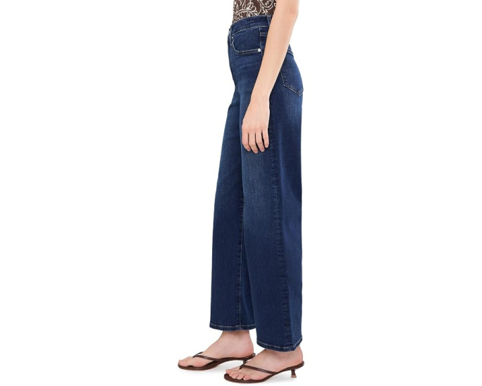 Madewell широкие джинсы Deep Ocean