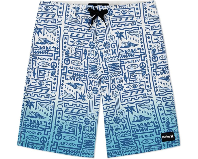 Шорты Hurley Kids Squiggle с быстросохнущей подкладкой