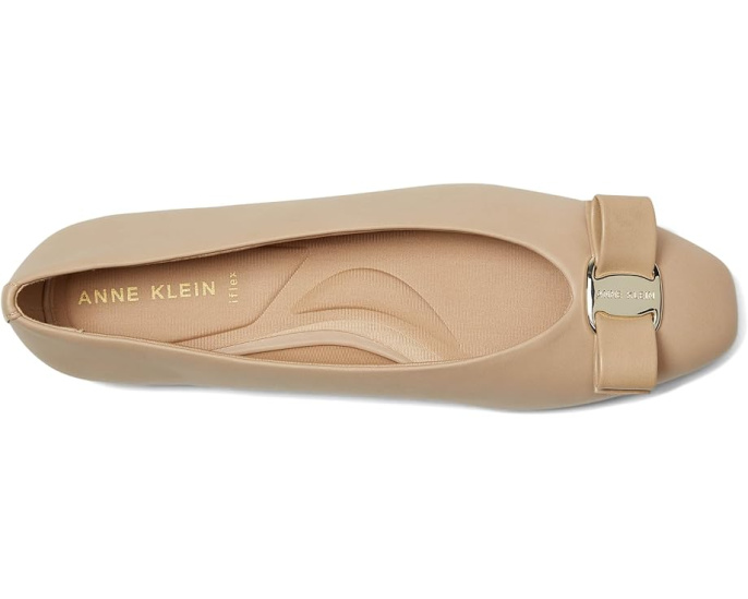 Балетки Anne Klein Willow с регулируемым ремешком и бантом