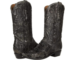 Сапоги A4116 от Corral Boots с зауженным носком и декоративным верхом