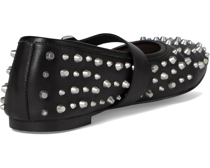 Балетки AllSaints Holly с шипами и застежкой на пряжку