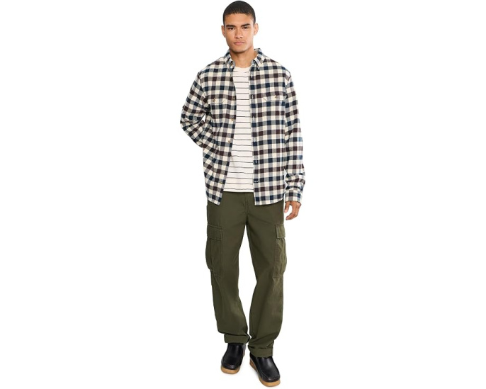 Fjällräven Skog рубашка фланелевая утепленная Relaxed Fit
